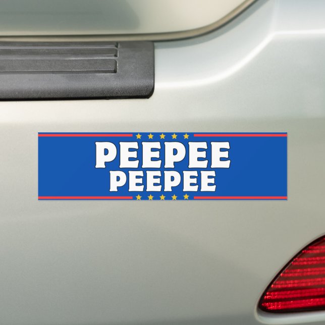 Sticker de poche PeePee PooPoo 2024 (En voiture)