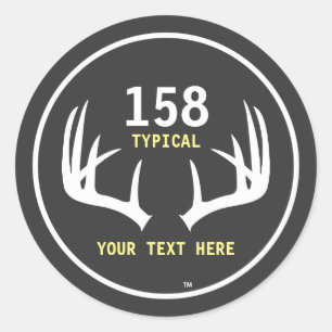 Sticker de pointage personnalisable pour la chasse