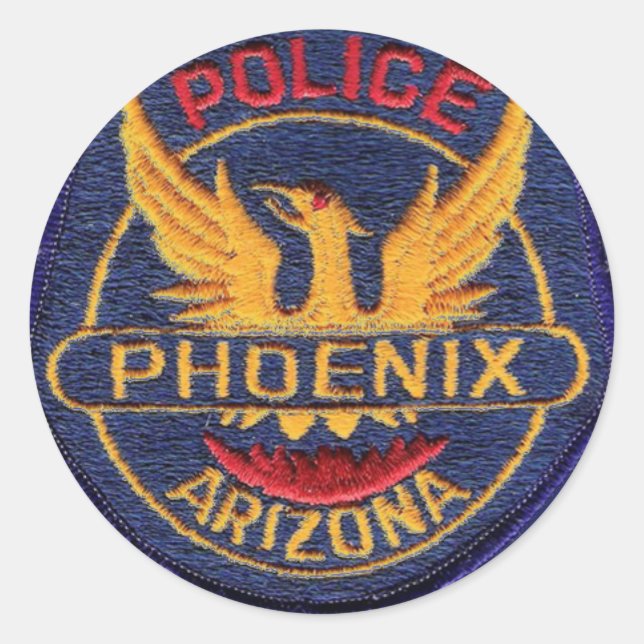 Sticker de police Phoenix (Devant)