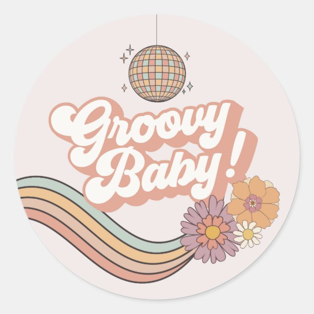Sticker de préférence pour Baby shower super (Devant)