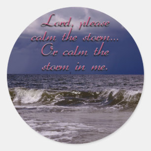 Sticker de prière chrétienne