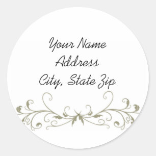 Sticker de profil Art déco