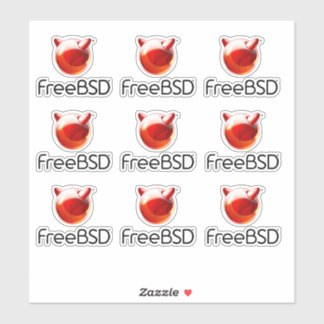 Sticker de projet FreeBSD