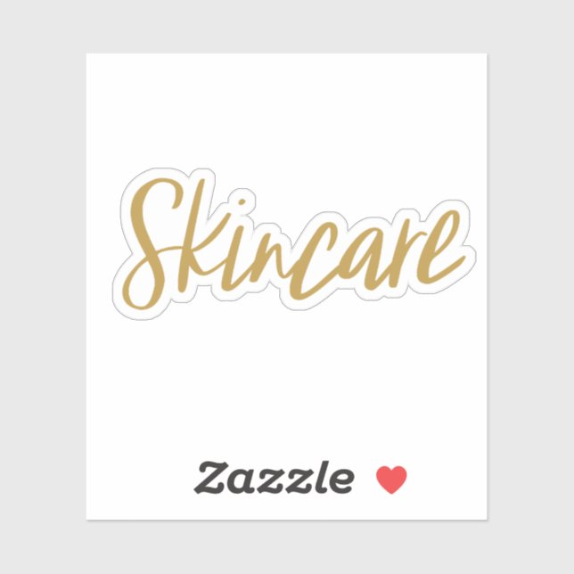 Sticker de rangement pour la peau (Feuille)