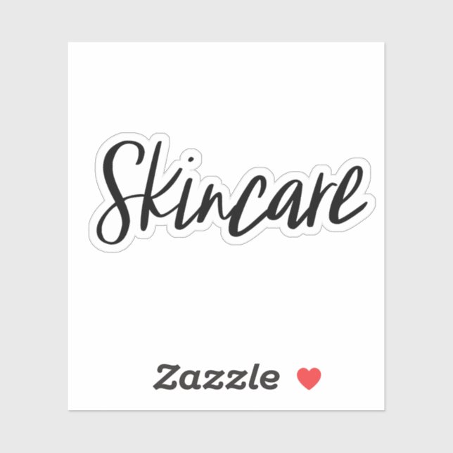Sticker de rangement pour la peau (Feuille)