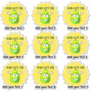 Sticker de récompense de professeur personnalisé