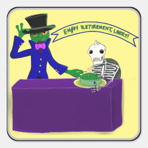 Sticker de retrait de la grenouille