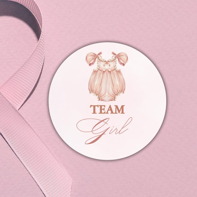 Sticker de révélation de sexe féminin de l'équipe  (Créateur téléchargé)