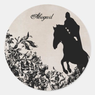 Sticker de saut équestre personnalisé