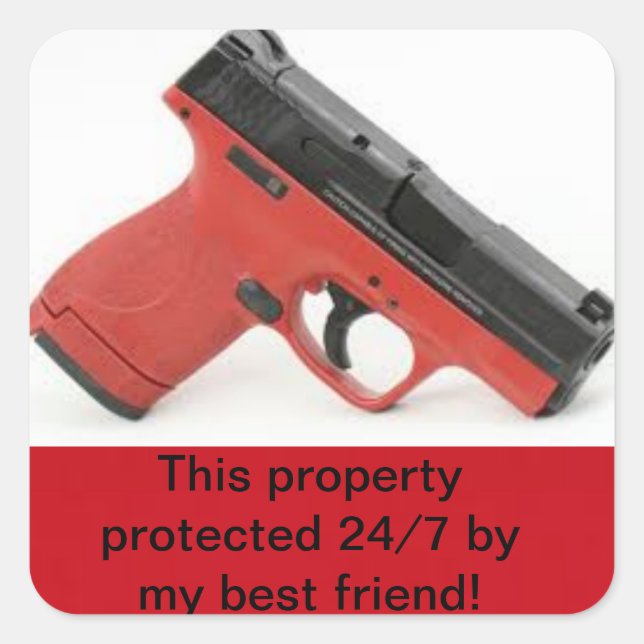 Sticker de sécurité à domicile (Devant)