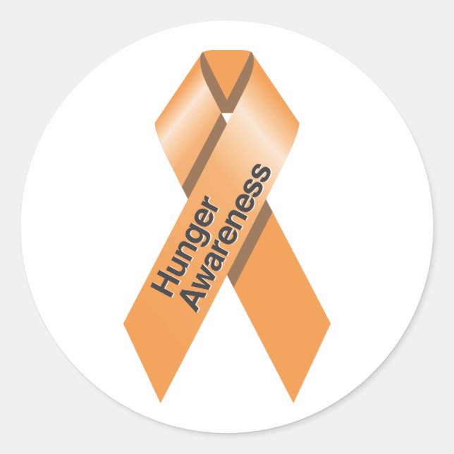 Sticker de sensibilisation à la faim (Devant)
