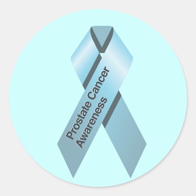 Sticker de sensibilisation au cancer de la prostat (Devant)