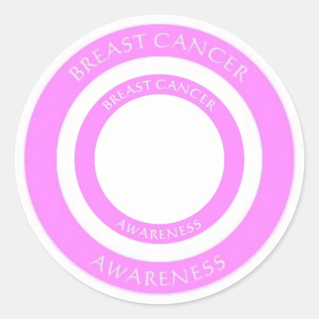 Sticker de sensibilisation au cancer du sein II (Devant)