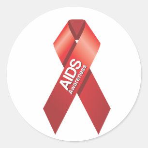 Sticker de sensibilisation au sida