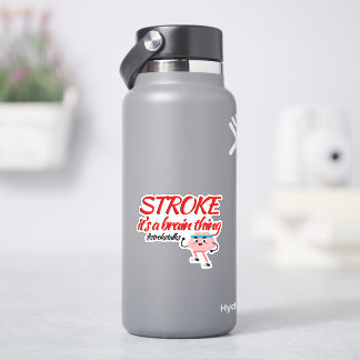 Sticker de sensibilisation aux AVC - C'est une cho