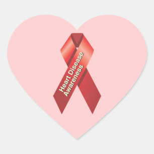 Sticker de sensibilisation aux maladies cardiaques