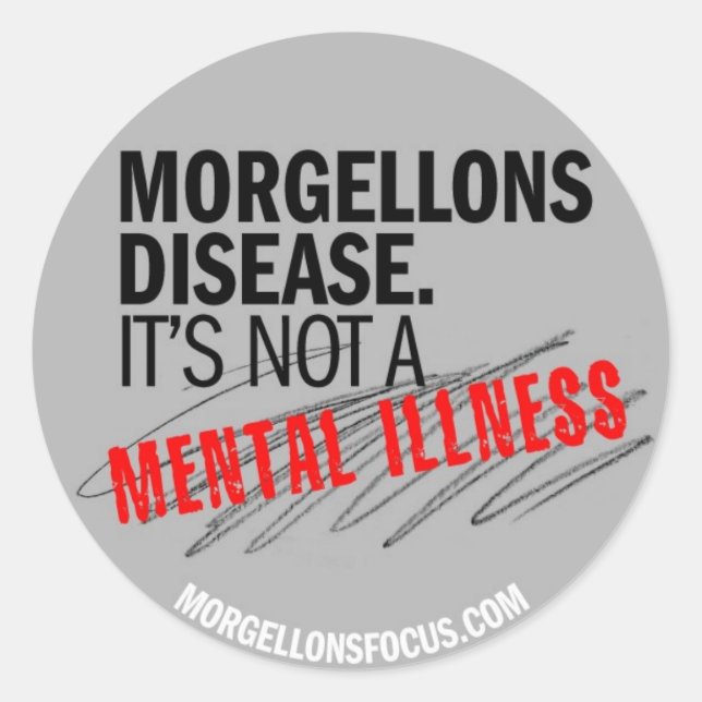 Sticker de sensibilisation - gris (Devant)