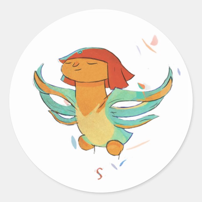 Sticker de Shrug Island - Li (Devant)