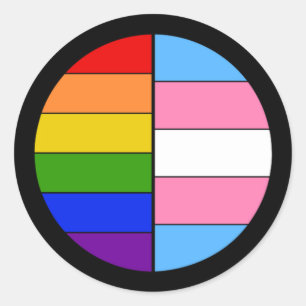 Sticker de solidarité GLBT
