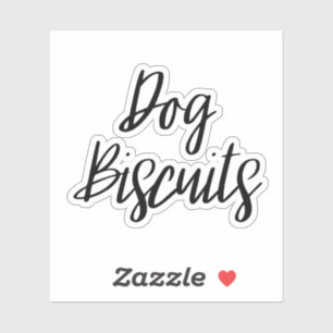 Sticker de stockage de biscuits de chien