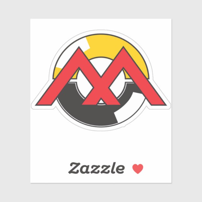 Sticker de symbole OG OttoMatic de 3 pouces (Feuille)