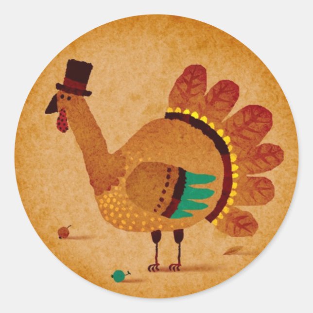 Sticker de Thanksgiving (Devant)
