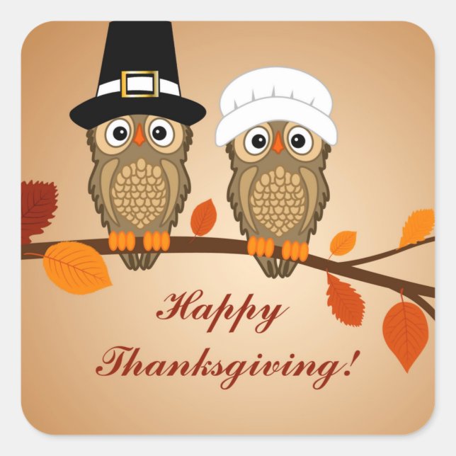 Sticker de Thanksgiving (Devant)