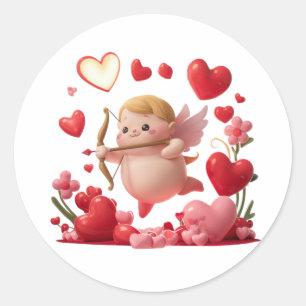 Sticker de tir à l'acide pour la Saint Valentin, É