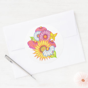 Sticker de Tournesol Daisy Ladybug