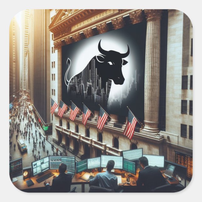 Sticker de trading stock (Devant)