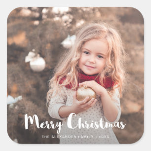 Sticker de typographie de Noël Joyeux