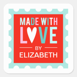 Sticker De Valentines D'Amour