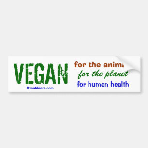 STICKER DE VEGAN BUMPER