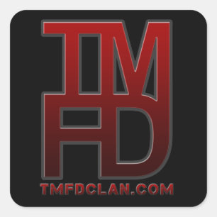 Sticker de vieux logo TMFD