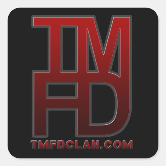 Sticker de vieux logo TMFD (Devant)