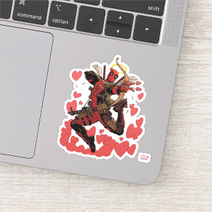 Sticker Deadpool Cupid