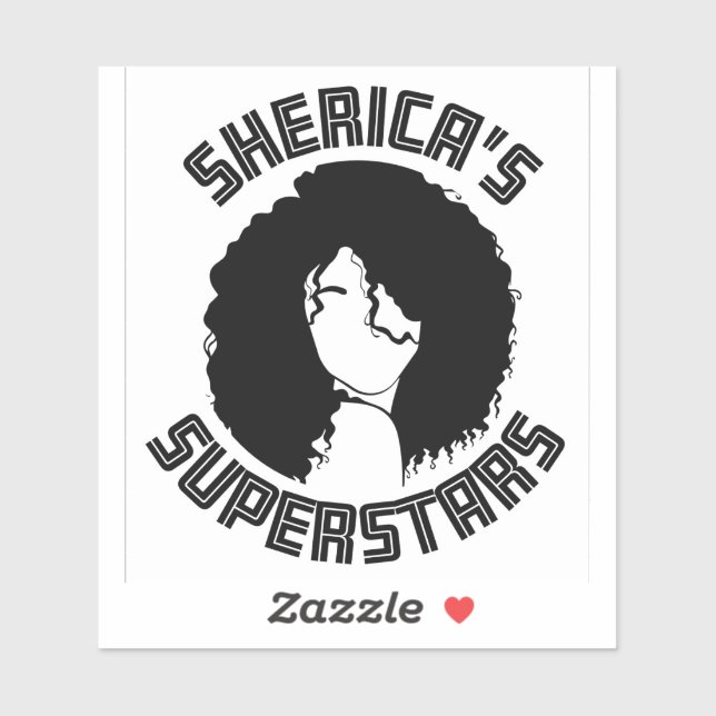 Sticker Décal en silhouette Sherica (Feuille)