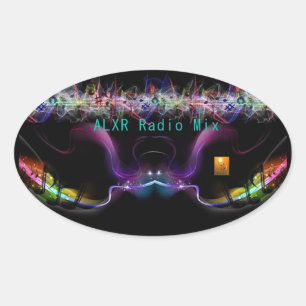 Sticker Decal Radio Logo