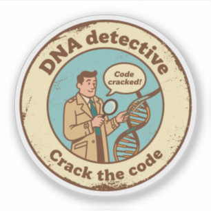 Sticker Déchiffrer le code génétique grâce à la bio-inform