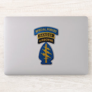 Sticker Découpe de bérets verts des forces spéciales