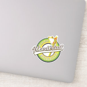 Sticker Découvrez Madagascar merveilleuse