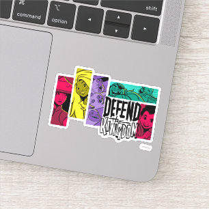 Sticker Défendre le Royaume