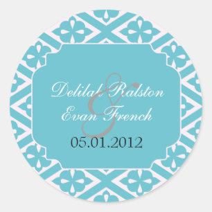 sticker, &, Delilah Ralston, Evan French, 05.01... Classic Round Sticker