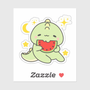 Sticker Demandez-moi à propos de mon dinosaure Trex drôle