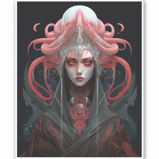 Sticker Demon Queen Imaginaire Art (Devant)