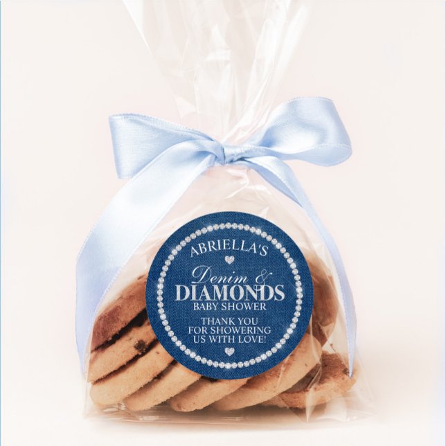 Sticker Denim et Diamonds (Créateur téléchargé)