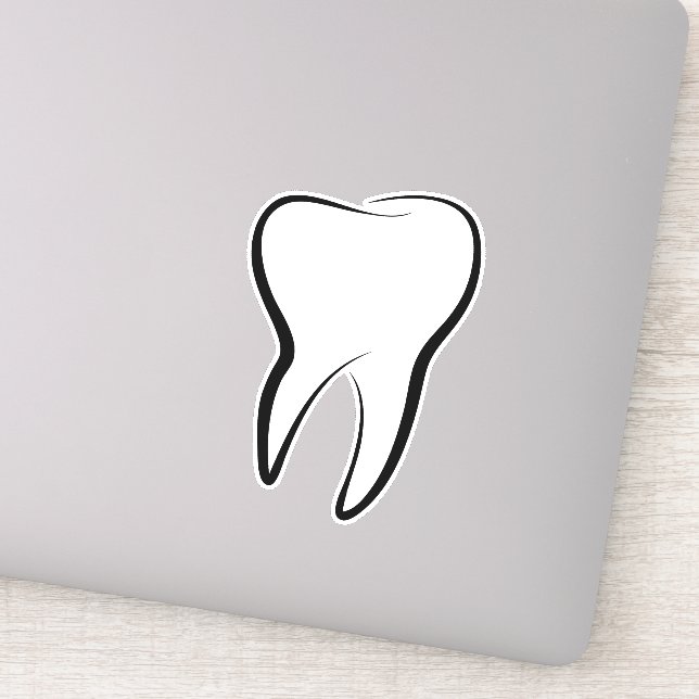 Sticker Dentaire dentaire Médicale Graphisme Dentistrie (Détail)