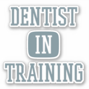 Sticker Dentiste en formation Étudiant dentaire
