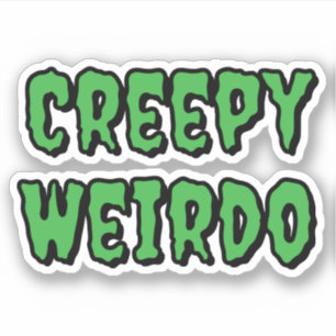 Sticker Déplaisant Weirdo