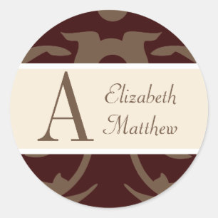 Sticker Dernier de Personnaliser de chocolat et de